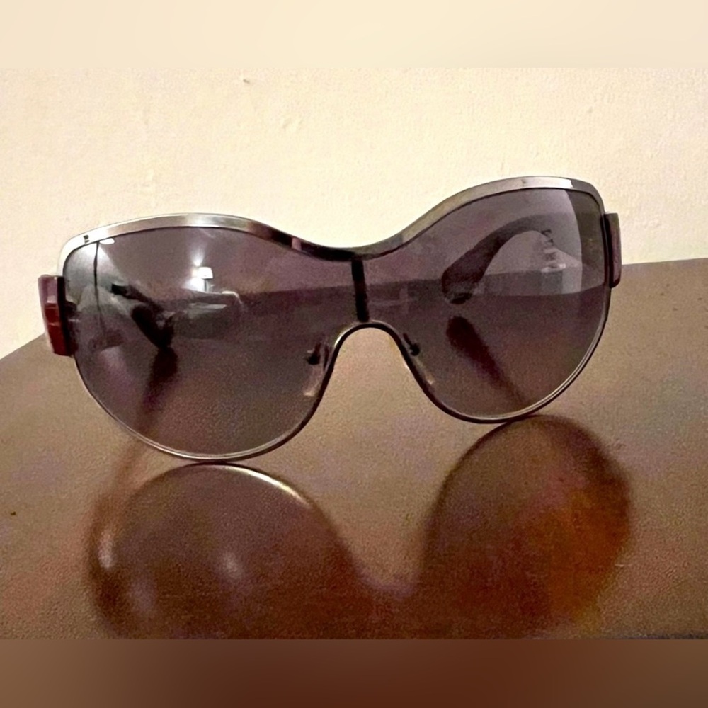 Prada sunglasses, burgundy